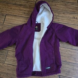 Maroon Berne Coat kids size Small